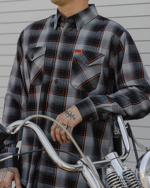 SPRINGER BAMBOO LONG SLEEVE BUTTON UP - MENS